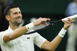Novak Djokovic qualifié pour les quarts de finale KEYSTONE/AP/Mosa'ab Elshamy